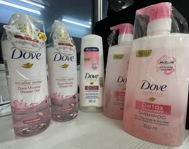 Micellar Shampoo Terbaik: Dove Deep Cleanse Nourishment