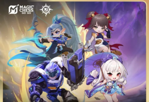 Commander Magic Chess Go Go dengan efek eksklusif