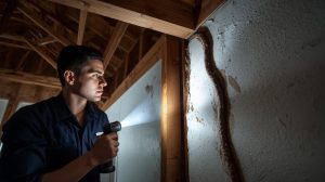 Inspeksi detail untuk menemukan teror tak kasat mata rayap pada properti mewah di Bandung