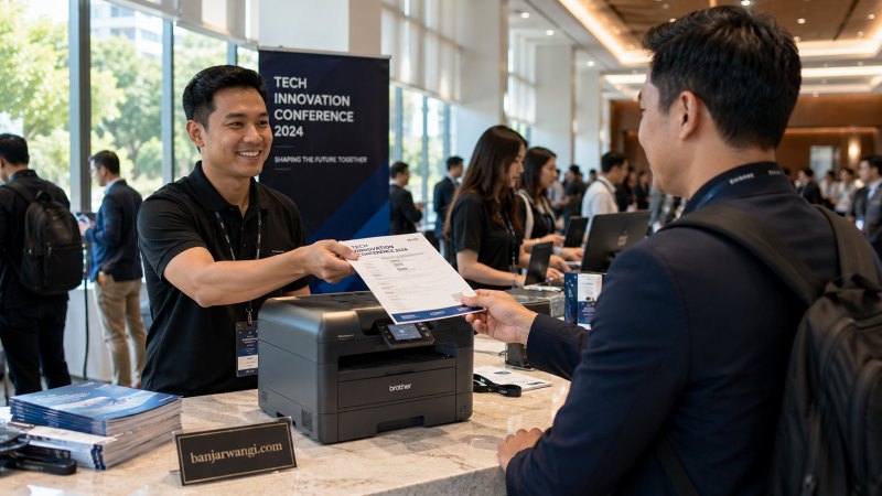Panduan sewa atau beli printer untuk event