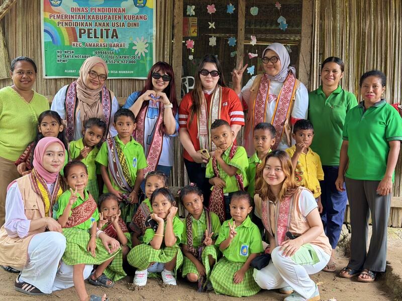 Noera By Reisha Bangun Kembali PAUD Pelita di NTT